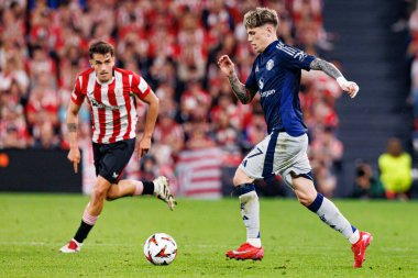 Alejandro Garnacho UEFA Avrupa Ligi yarı final maçında Manchester United FC (Maciej Rogowski)