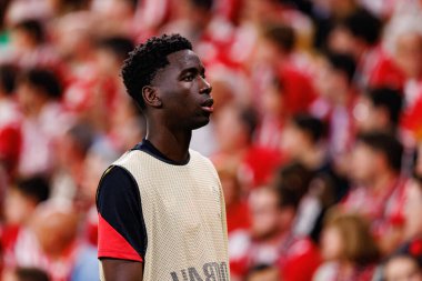 Adama Boiro UEFA Avrupa Ligi yarı final maçında Atletizm Kulübü ve Manchester United FC takımları arasında görüldü (Maciej Rogowski)