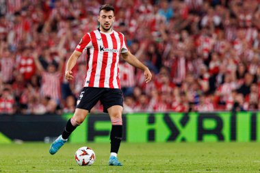 Aitor Paredes UEFA Avrupa Ligi yarı final maçında Atletizm Kulübü ve Manchester United FC (Maciej Rogowski)