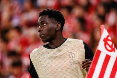 Adama Boiro UEFA Avrupa Ligi yarı final maçında Atletizm Kulübü ve Manchester United FC takımları arasında görüldü (Maciej Rogowski)