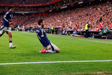 Bruno Fernandes, UEFA Avrupa Ligi yarı final maçında Manchester United FC (Maciej Rogowski)