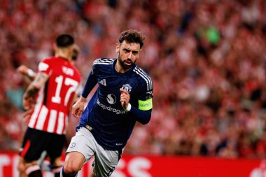 Bruno Fernandes, UEFA Avrupa Ligi yarı final maçında Manchester United FC (Maciej Rogowski)