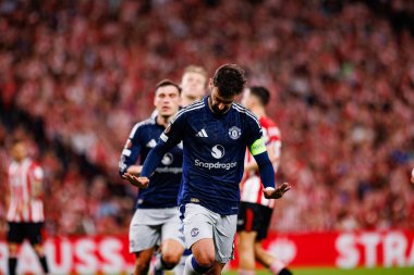 Bruno Fernandes, UEFA Avrupa Ligi yarı final maçında Manchester United FC (Maciej Rogowski)