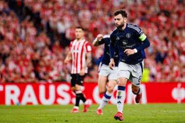 Bruno Fernandes, UEFA Avrupa Ligi yarı final maçında Manchester United FC (Maciej Rogowski)