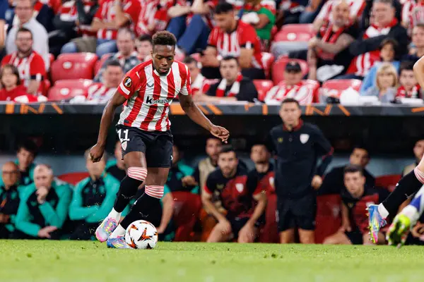 Alvaro Djalo UEFA Avrupa Ligi yarı final maçında Atletizm Kulübü ve Manchester United FC (Maciej Rogowski)