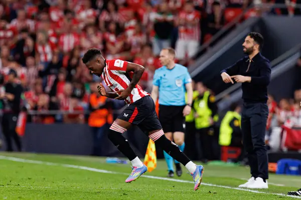 Alvaro Djalo UEFA Avrupa Ligi yarı final maçında Atletizm Kulübü ve Manchester United FC (Maciej Rogowski)