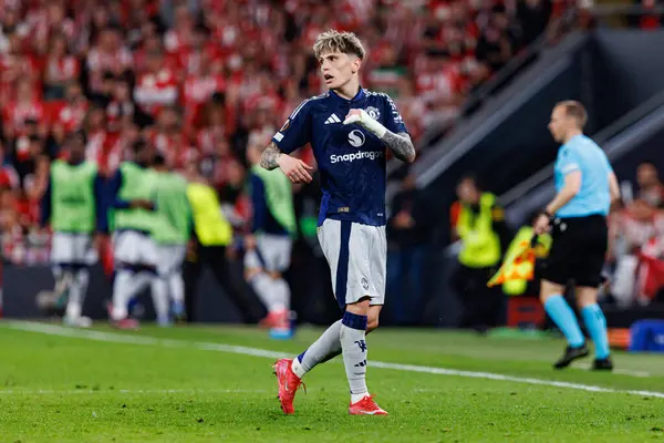 Alejandro Garnacho UEFA Avrupa Ligi yarı final maçında Manchester United FC (Maciej Rogowski)