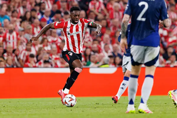 Inaki Williams UEFA Avrupa Ligi yarı final maçında Atletizm Kulübü ve Manchester United FC takımları arasında görüldü (Maciej Rogowski)