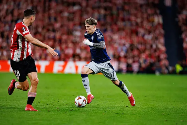 Alejandro Garnacho UEFA Avrupa Ligi yarı final maçında Manchester United FC (Maciej Rogowski)