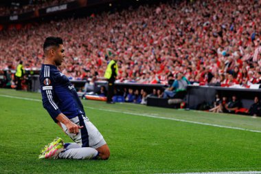 Casemiro, UEFA Avrupa Ligi yarı final maçında Manchester United FC (Maciej Rogowski)