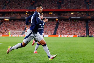 Casemiro, UEFA Avrupa Ligi yarı final maçında Manchester United FC (Maciej Rogowski)