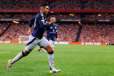 Casemiro, UEFA Avrupa Ligi yarı final maçında Manchester United FC (Maciej Rogowski)