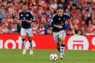 Manuel Ugarte UEFA Avrupa Ligi yarı final maçında Atletizm Kulübü ve Manchester United FC (Maciej Rogowski)