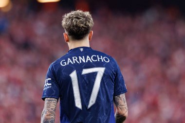 Alejandro Garnacho UEFA Avrupa Ligi yarı final maçında Manchester United FC (Maciej Rogowski)