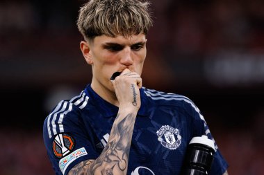 Alejandro Garnacho UEFA Avrupa Ligi yarı final maçında Manchester United FC (Maciej Rogowski)