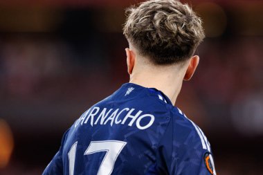 Alejandro Garnacho UEFA Avrupa Ligi yarı final maçında Manchester United FC (Maciej Rogowski)