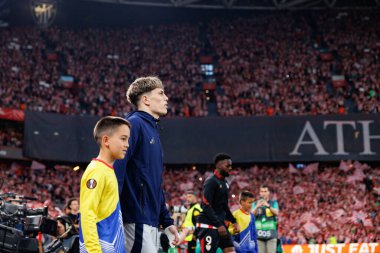 Alejandro Garnacho UEFA Avrupa Ligi yarı final maçında Manchester United FC (Maciej Rogowski)