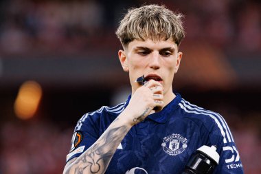 Alejandro Garnacho UEFA Avrupa Ligi yarı final maçında Manchester United FC (Maciej Rogowski)