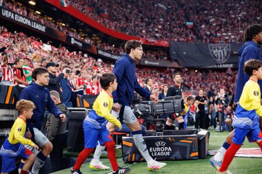 Victor Lindelof UEFA Avrupa Ligi yarı final maçında Atletizm Kulübü ve Manchester United FC (Maciej Rogowski)