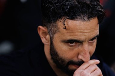 Ruben Amorim UEFA Avrupa Ligi yarı final maçında Atletizm Kulübü ve Manchester United FC (Maciej Rogowski)