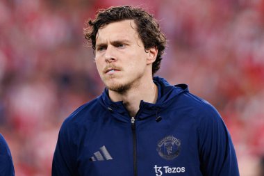 Victor Lindelof UEFA Avrupa Ligi yarı final maçında Atletizm Kulübü ve Manchester United FC (Maciej Rogowski)