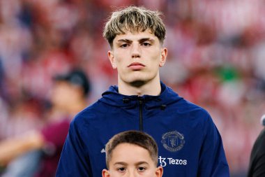 Alejandro Garnacho UEFA Avrupa Ligi yarı final maçında Manchester United FC (Maciej Rogowski)