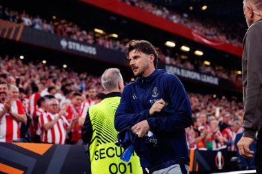 Mason Mount UEFA Avrupa Ligi yarı final maçında Atletizm Kulübü ve Manchester United FC takımları arasında görüldü (Maciej Rogowski)