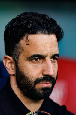 Ruben Amorim UEFA Avrupa Ligi yarı final maçında Atletizm Kulübü ve Manchester United FC (Maciej Rogowski)