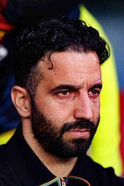 Ruben Amorim UEFA Avrupa Ligi yarı final maçında Atletizm Kulübü ve Manchester United FC (Maciej Rogowski)