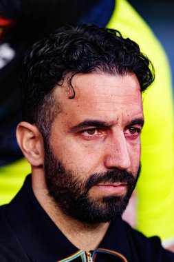 Ruben Amorim UEFA Avrupa Ligi yarı final maçında Atletizm Kulübü ve Manchester United FC (Maciej Rogowski)