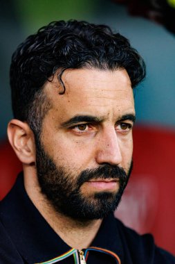 Ruben Amorim UEFA Avrupa Ligi yarı final maçında Atletizm Kulübü ve Manchester United FC (Maciej Rogowski)