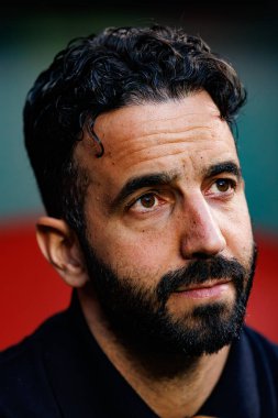 Ruben Amorim UEFA Avrupa Ligi yarı final maçında Atletizm Kulübü ve Manchester United FC (Maciej Rogowski)