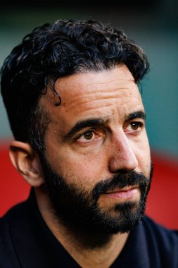 Ruben Amorim UEFA Avrupa Ligi yarı final maçında Atletizm Kulübü ve Manchester United FC (Maciej Rogowski)