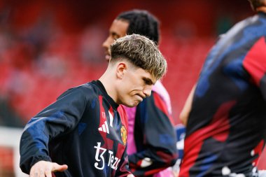 Alejandro Garnacho UEFA Avrupa Ligi yarı final maçında Manchester United FC (Maciej Rogowski)