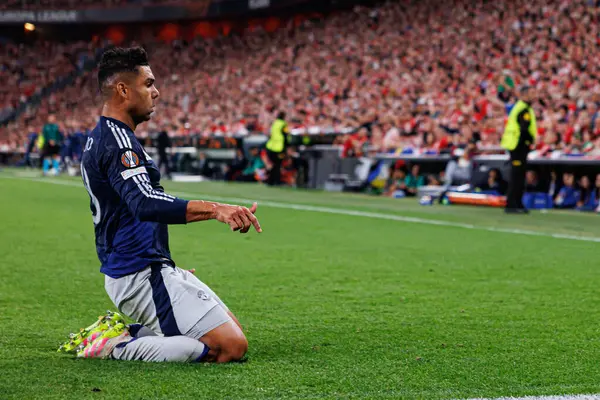 Casemiro, UEFA Avrupa Ligi yarı final maçında Manchester United FC (Maciej Rogowski)