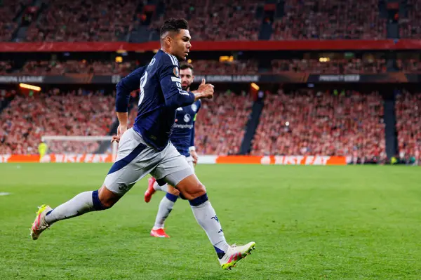 Casemiro, UEFA Avrupa Ligi yarı final maçında Manchester United FC (Maciej Rogowski)