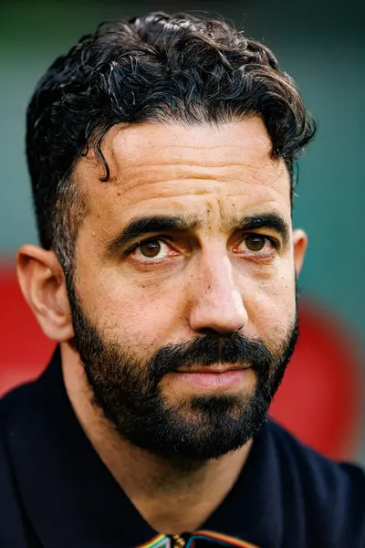 Ruben Amorim UEFA Avrupa Ligi yarı final maçında Atletizm Kulübü ve Manchester United FC (Maciej Rogowski)