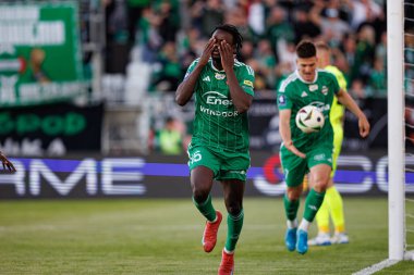 Abdoul Tapsoba PKO BP Ekstraklasa maçında Radomiak Radom ve Lech Poznan (Maciej Rogowski)