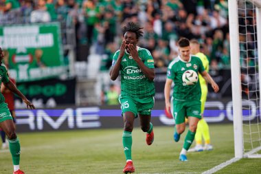 Abdoul Tapsoba PKO BP Ekstraklasa maçında Radomiak Radom ve Lech Poznan (Maciej Rogowski)