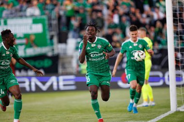 Abdoul Tapsoba PKO BP Ekstraklasa maçında Radomiak Radom ve Lech Poznan (Maciej Rogowski)