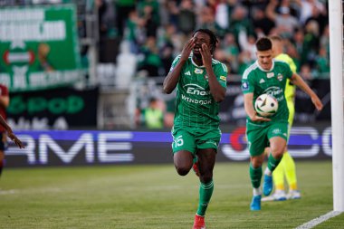 Abdoul Tapsoba PKO BP Ekstraklasa maçında Radomiak Radom ve Lech Poznan (Maciej Rogowski)