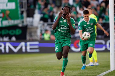 Abdoul Tapsoba PKO BP Ekstraklasa maçında Radomiak Radom ve Lech Poznan (Maciej Rogowski)