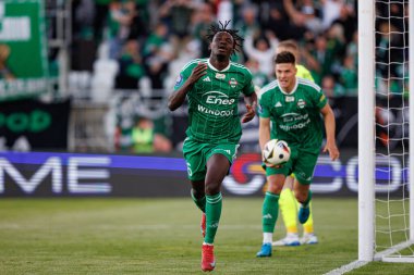 Abdoul Tapsoba PKO BP Ekstraklasa maçında Radomiak Radom ve Lech Poznan (Maciej Rogowski)