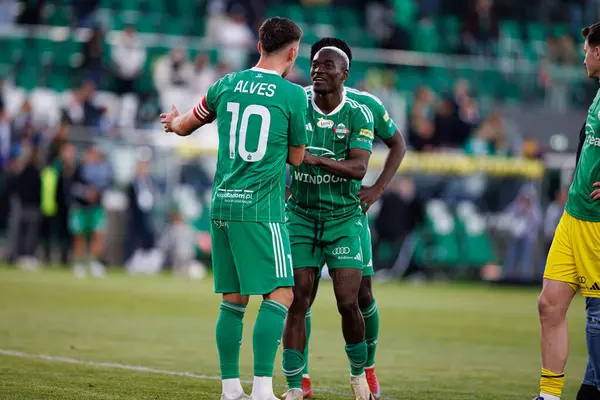 Roberto Alves ve Capita Capemba PKO BP Ekstraklasa maçında Radomiak Radom ve Lech Poznan (Maciej Rogowski) takımları arasında görüldü)