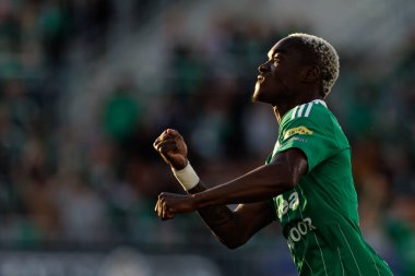 Capita Capemba PKO BP Ekstraklasa maçında Radomiak Radom ve Lech Poznan (Maciej Rogowski)