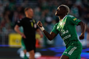 Capita Capemba PKO BP Ekstraklasa maçında Radomiak Radom ve Lech Poznan (Maciej Rogowski)