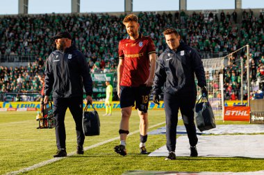 Bartosz Salomon PKO BP Ekstraklasa maçında Radomiak Radom ve Lech Poznan (Maciej Rogowski)