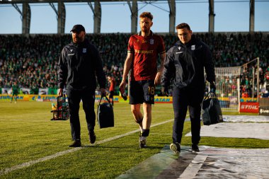 Bartosz Salomon PKO BP Ekstraklasa maçında Radomiak Radom ve Lech Poznan (Maciej Rogowski)
