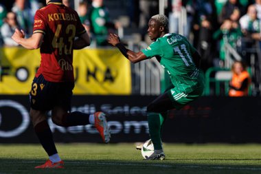 Capita Capemba PKO BP Ekstraklasa maçında Radomiak Radom ve Lech Poznan (Maciej Rogowski)