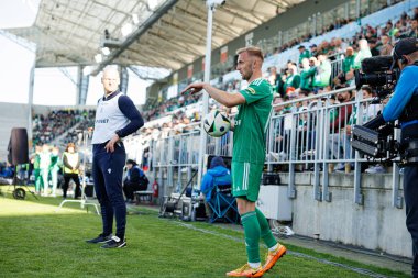 Jan Grzesik PKO BP Ekstraklasa maçında Radomiak Radom ve Lech Poznan (Maciej Rogowski)